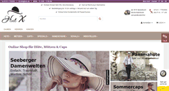 Desktop Screenshot of hutx.de